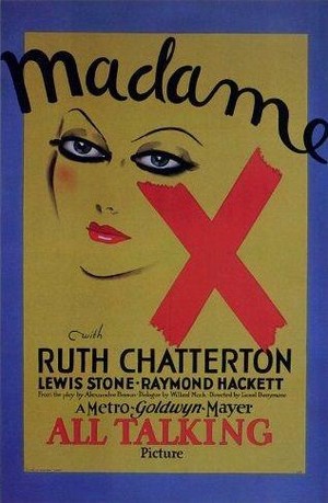 Madame X (1929) - poster