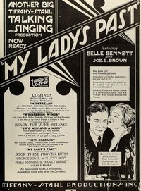 My Lady's Past (1929) - poster