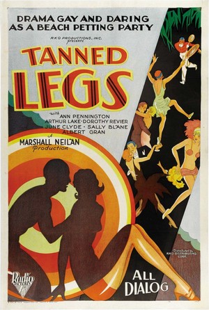 Tanned Legs (1929) - poster