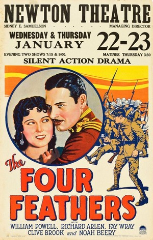 The Four Feathers (1929) - poster