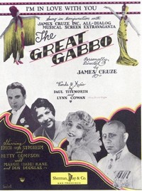 The Great Gabbo (1929) - poster