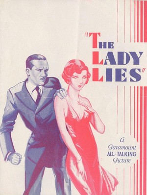 The Lady Lies (1929) - poster