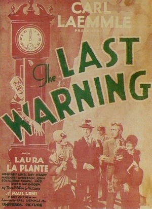 The Last Warning (1929) - poster