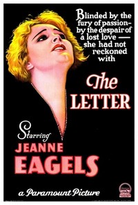 The Letter (1929) - poster