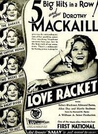 The Love Racket (1929) - poster