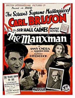 The Manxman (1929) - poster