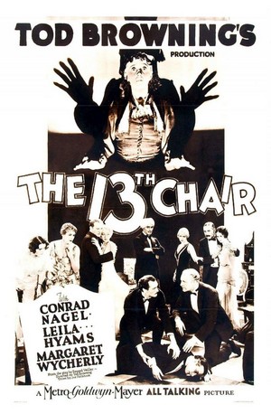 The Thirteenth Chair (1929) - poster