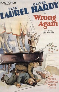 Wrong Again (1929) - poster