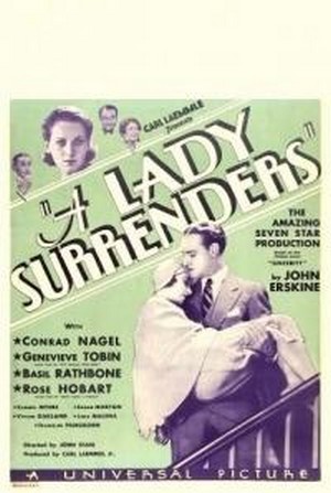 A Lady Surrenders (1930) - poster