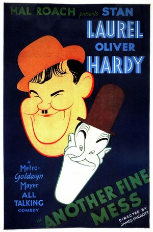 Another Fine Mess (1930) - poster