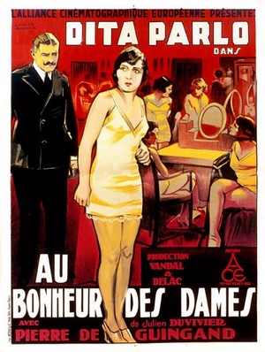 Au Bonheur des Dames (1930) - poster