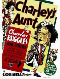 Charley's Aunt (1930) - poster