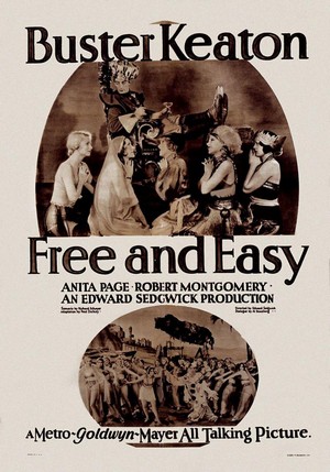 Free and Easy (1930) - poster