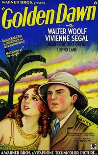 Golden Dawn (1930) - poster