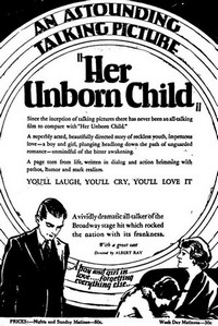Her Unborn Child (1930) - poster