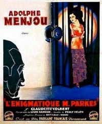 L'Énigmatique Monsieur Parkes (1930) - poster