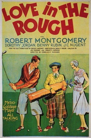 Love in the Rough (1930) - poster