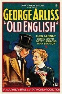 Old English (1930) - poster