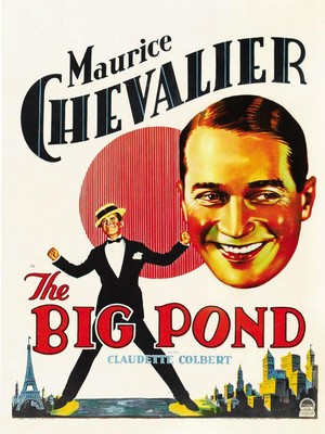 The Big Pond (1930) - poster