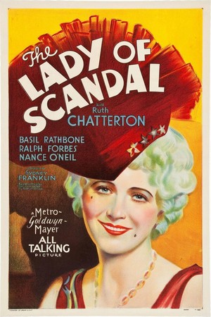 The Lady of Scandal (1930) - poster
