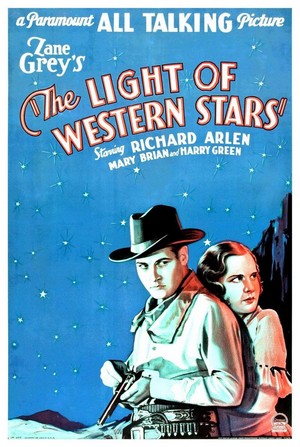 The Light of Western Stars (1930) - poster
