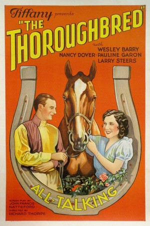 The Thoroughbred (1930) - poster
