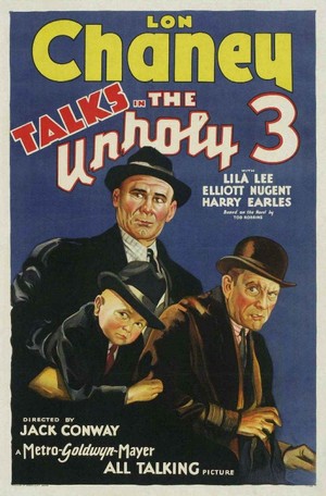 The Unholy Three (1930) - poster