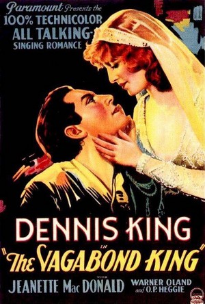 The Vagabond King (1930) - poster
