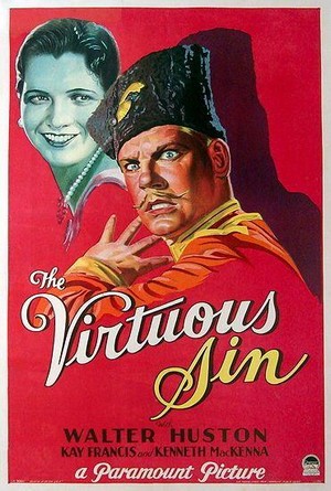 The Virtuous Sin (1930) - poster