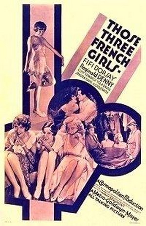 Those Three French Girls (1930) - poster