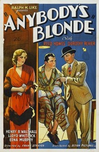 Anybody's Blonde (1931) - poster