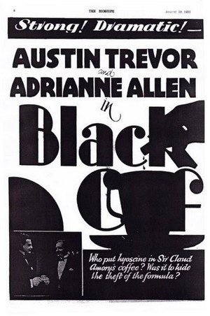 Black Coffee (1931) - poster