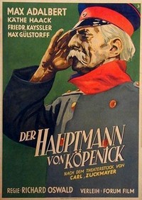 Der Hauptmann von Köpenick (1931) - poster