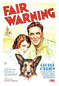 Fair Warning (1931) - poster
