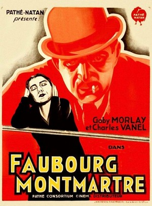 Faubourg Montmartre (1931) - poster