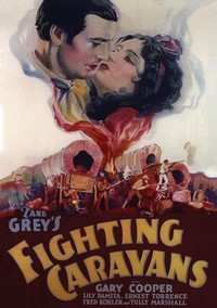 Fighting Caravans (1931) - poster