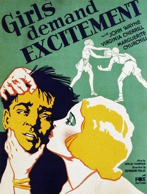 Girls Demand Excitement (1931) - poster