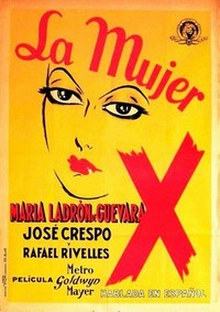 La Mujer X (1931) - poster