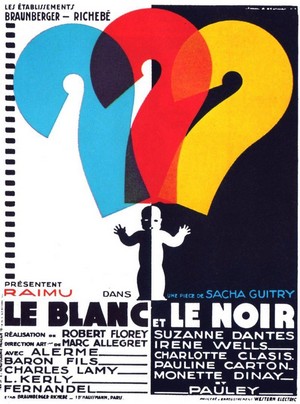 Le Blanc et le Noir (1931) - poster