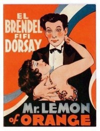 Mr. Lemon of Orange (1931) - poster