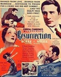 Resurrection (1931) - poster