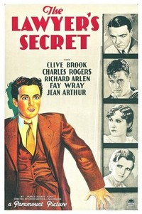 The Lawyer's Secret (1931) - poster