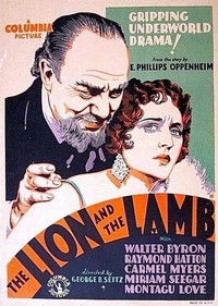 The Lion and the Lamb (1931) - poster