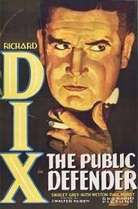 The Public Defender (1931) - poster