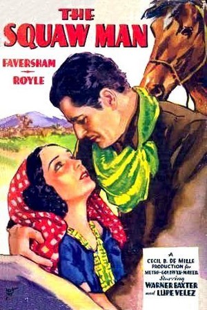 The Squaw Man (1931) - poster
