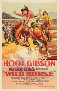 Wild Horse (1931) - poster