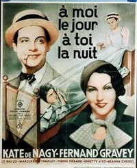 À Moi le Jour, à Toi la Nuit (1932) - poster