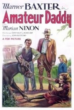 Amateur Daddy (1932) - poster