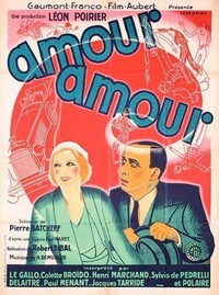 Amour... Amour... (1932) - poster