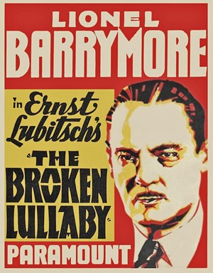 Broken Lullaby (1932) - poster